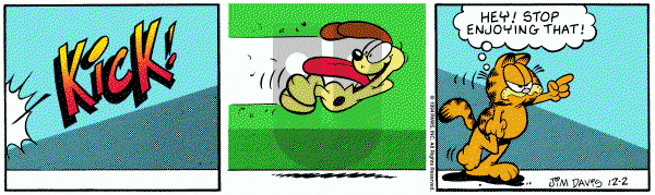 Garfield on Friday December 2, 1994 Comic Strip