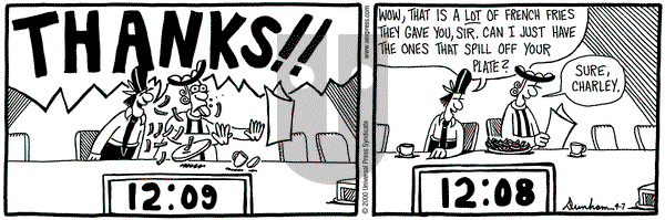 Overboard on Friday April 7, 2000 Comic Strip