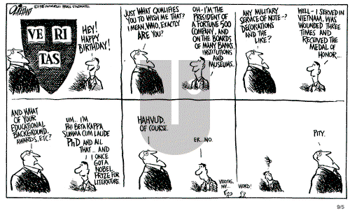 Pat Oliphant on Friday September 5, 1986 Comic Strip