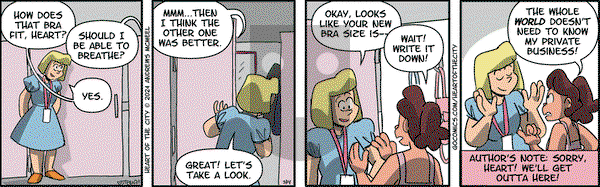 Heart of the City - Thursday March 14, 2024 Comic Strip