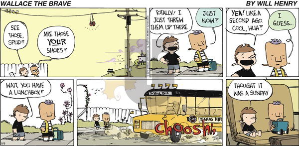 Wallace the Brave on Sunday September 8, 2019 Comic Strip