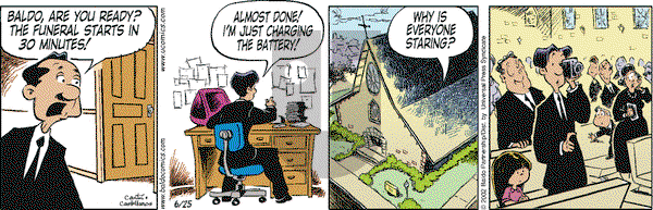 Baldo on Tuesday June 25, 2002 Comic Strip