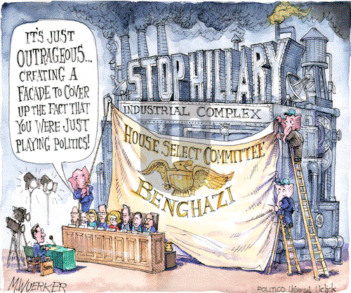 Matt Wuerker - Wednesday May 7, 2014 Comic Strip
