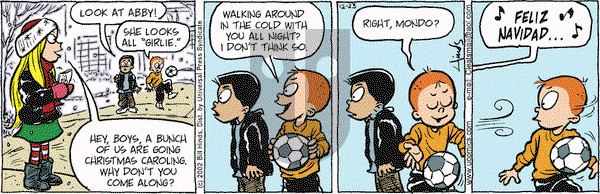 Cleats on Monday December 23, 2002 Comic Strip
