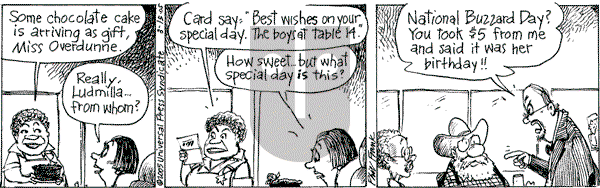 The Elderberries on Tuesday March 15, 2005 Comic Strip