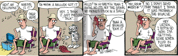 Monty on Friday August 14, 2009 Comic Strip