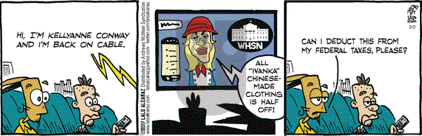 La Cucaracha on Thursday March 2, 2017 Comic Strip