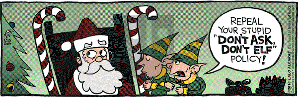 La Cucaracha - Friday December 24, 2010 Comic Strip