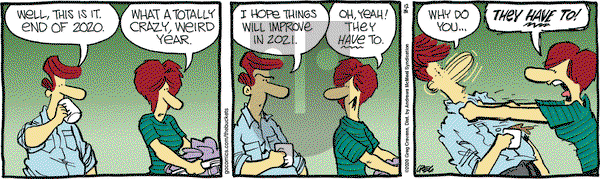 The Buckets on Thursday December 31, 2020 Comic Strip