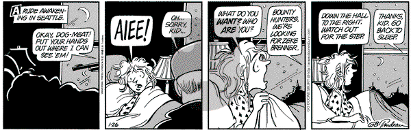Doonesbury - Monday January 26, 1998 Comic Strip