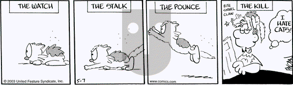Drabble on Wednesday May 7, 2003 Comic Strip