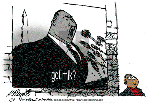 Henry Payne on Monday January 18, 2021 Comic Strip