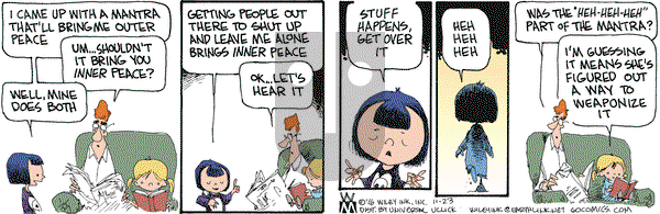 Non Sequitur on Wednesday November 23, 2016 Comic Strip