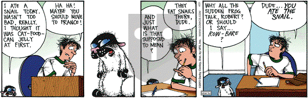 Get Fuzzy on Wednesday April 21, 2010 Comic Strip