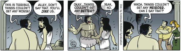 Alley Oop on Friday August 9, 2019 Comic Strip