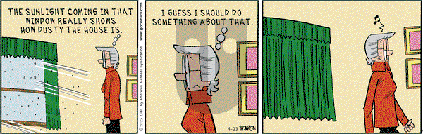 Grand Avenue on Wednesday April 23, 2025 Comic Strip