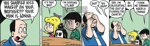 Adam@Home on Friday October 16, 2015 Comic Strip