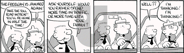 Drabble on Thursday November 30, 2000 Comic Strip
