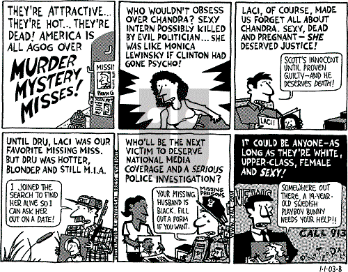 Ted Rall on Saturday January 3, 2004 Comic Strip