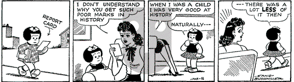 Nancy Classics on Wednesday April 9, 2025 Comic Strip