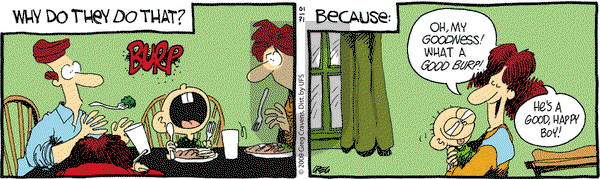 The Buckets on Saturday January 31, 2009 Comic Strip