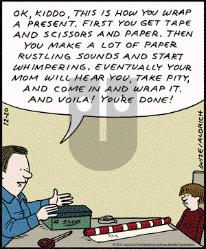 Real Life Adventures on Wednesday December 20, 2017 Comic Strip