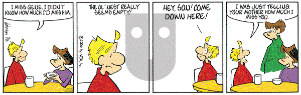 Arlo and Janis on Thursday March 2, 2006 Comic Strip