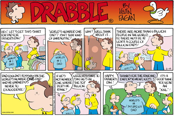 Drabble on Sunday June 19, 2005 Comic Strip