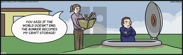 F Minus on Friday December 21, 2012 Comic Strip