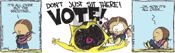 Prickly City on Tuesday November 4, 2008 Comic Strip