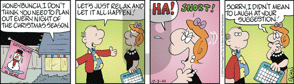 Drabble - Tuesday December 3, 2024 Comic Strip