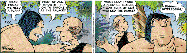 Alley Oop on Tuesday September 22, 2015 Comic Strip