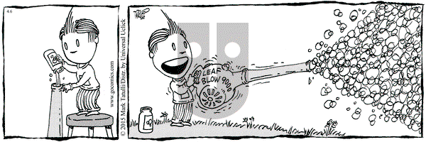 Lio on Monday April 6, 2015 Comic Strip