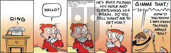 Red and Rover on Monday January 12, 2015 Comic Strip