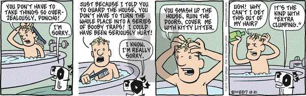 Pooch Cafe on Saturday December 21, 2013 Comic Strip