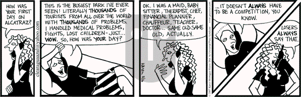Clear Blue Water on Friday March 16, 2007 Comic Strip