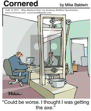 Cornered on Tuesday September 26, 2017 Comic Strip