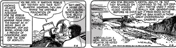 Alley Oop on Monday May 6, 1946 Comic Strip