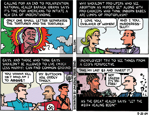 Ted Rall on Saturday May 23, 2009 Comic Strip