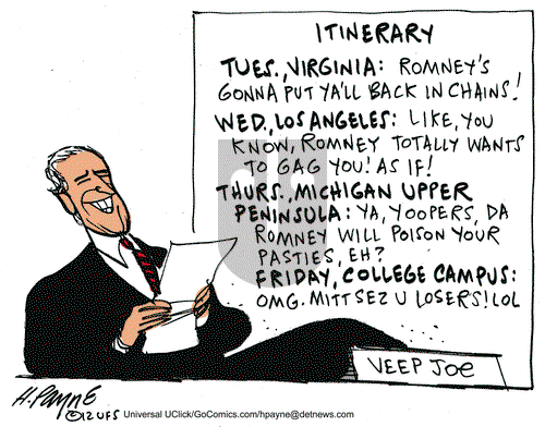 Henry Payne on Friday August 17, 2012 Comic Strip