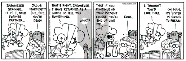FoxTrot on Tuesday December 8, 1998 Comic Strip