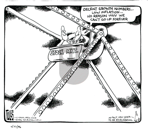 Tom Toles on Wednesday November 27, 1996 Comic Strip