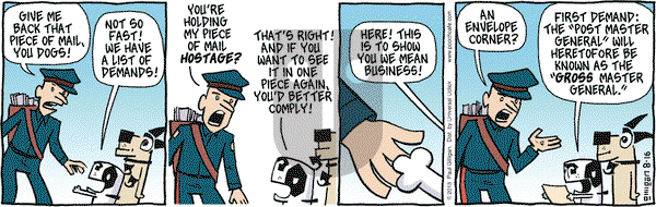 Pooch Cafe on Friday August 16, 2013 Comic Strip