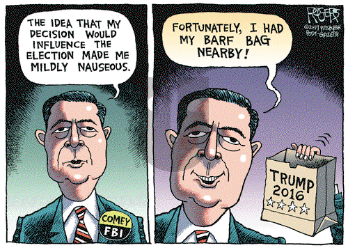 Rob Rogers on Friday May 5, 2017 Comic Strip