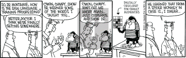Monty on Tuesday July 3, 2001 Comic Strip