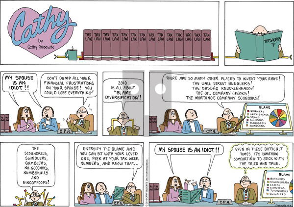 Cathy Classics on Sunday April 11, 2010 Comic Strip