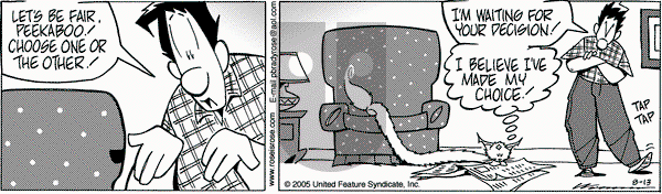 Rose is Rose - Saturday August 13, 2005 Comic Strip