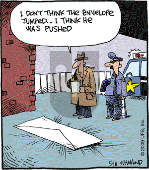 Reality Check on Monday May 18, 2009 Comic Strip