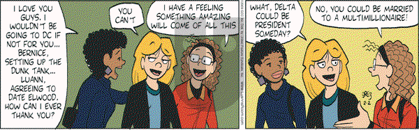 Luann on Monday February 2, 2009 Comic Strip