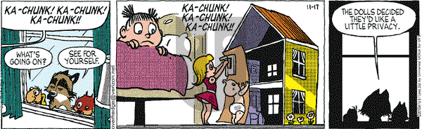 Over the Hedge on Saturday November 17, 2012 Comic Strip